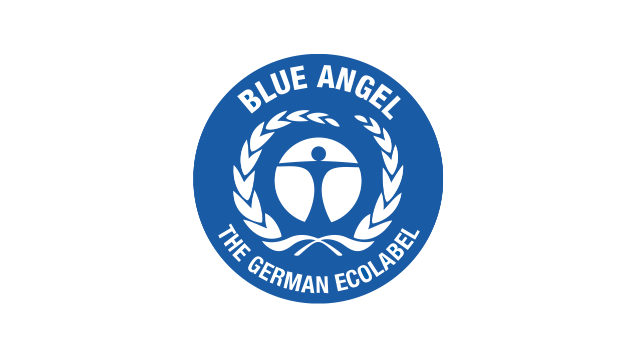 Loggan för Blue Angel